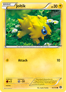 X&Y, Steam Siege - 041/114 : Joltik (Reverse Holo) (7497542828279)