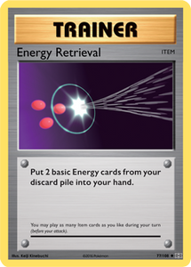 X&Y, Evolutions - 077/149 : Energy Retrieval (Reverse Holo) (6862887387302)