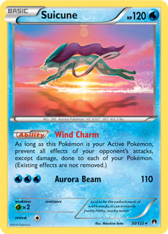 X&Y, BREAKpoint - 030/108 : Suicune (Holo) (7066012188838)