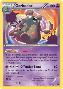 X&Y, BREAKpoint - 057/122 : Garbodor (Holo) (7066014122150)