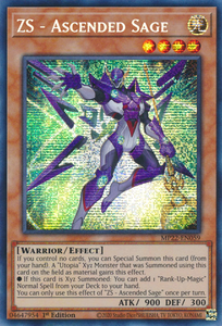 Tin of the Pharaoh's Gods - MP22-EN059 : ZS - Ascended Sage (Prismatic Secret Rare) - 1st Edition (7770743242999)