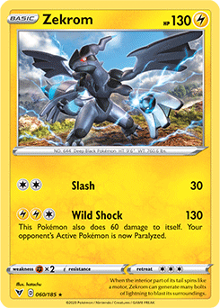 SWORD AND SHIELD, Vivid Voltage - 060/185 : Zekrom (Holo) (5944448549030)