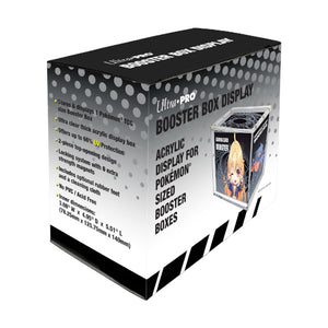 ultra pro acrylic booster box display for pokémon Display Case - Ultra Pro Acrylic Booster Box Display