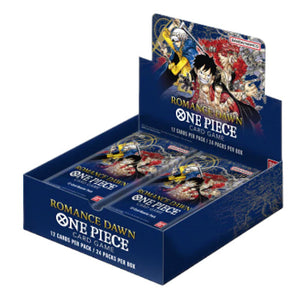 One Piece Card Game - OP01 Romance Dawn - Booster Box - (24 Packs) (7669483929847)
