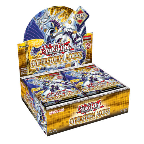 Yu-Gi-Oh! - Booster Box (24 Packs) - Cyberstorm (1st edition) (7907759948023)