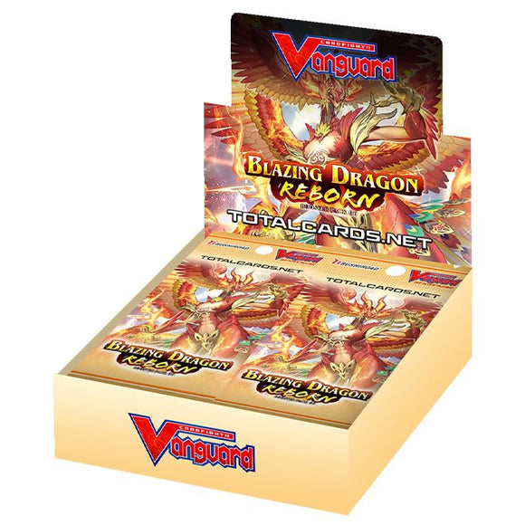 Cardfight!! Vanguard - Blazing Dragon Reborn - Booster Box - (16 Packs Cosmic Collectables UK Cardfight!! Vanguard - Blazing Dragon Reborn - Booster Box - (16 Packs Cosmic Collectables UK