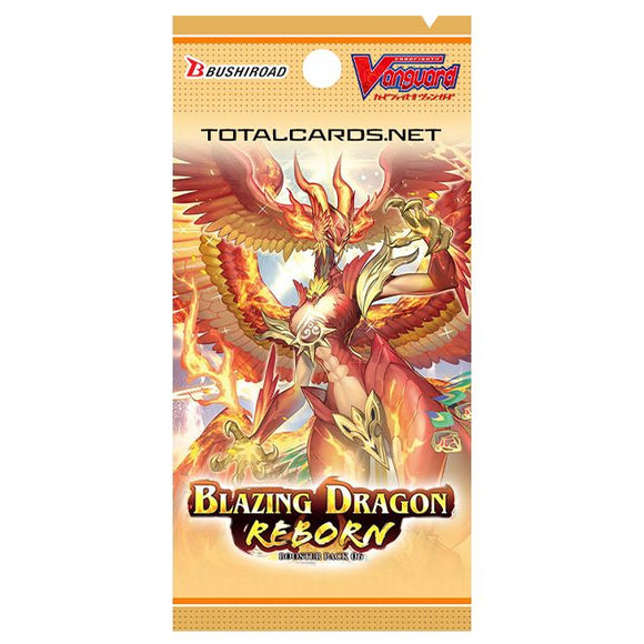 Cardfight!! Vanguard - Blazing Dragon Reborn - Booster Pack - (7 Cards) (7739366670583)