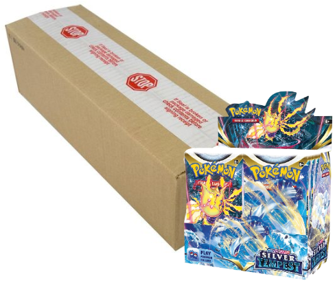 Pokemon - Booster Box Case - Sword and Shield Silver Tempest (6 Booster Boxes) (7752218673399)