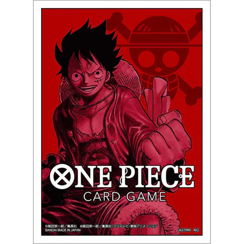 One Piece Card Game - Card Sleeves - Luffy (7739353235703)