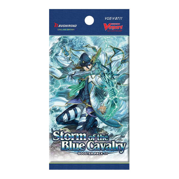 Cardfight!! Vanguard - Storm of the Blue Cavalry - Booster Pack - (7 Cards) (7739363459319)