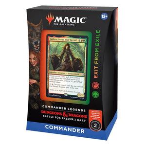 Magic The Gathering - Commander Deck - Battle for Baldur's Gate - Exit from Exile (7643863941367)