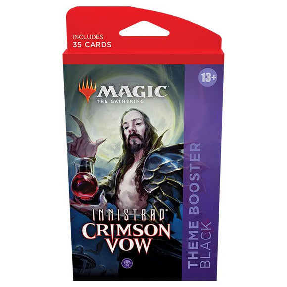 Magic The Gathering - Theme Booster - Innistrad: Crimson Vow - Black (7081212772518)