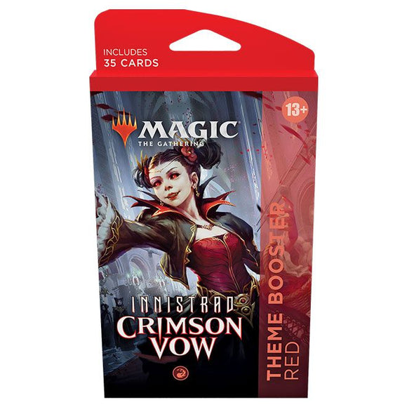 Magic The Gathering - Theme Booster - Innistrad: Crimson Vow - Red (7081217851558)