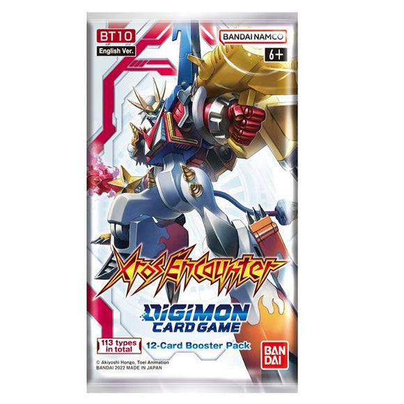 Digimon - Booster Pack - BT10 Xros Encounter (7643838677239)
