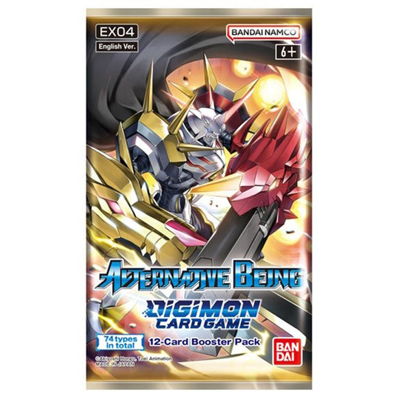 Digimon - Booster Pack - EX-04 Alternative Being (12 Cards) (7892698759415)