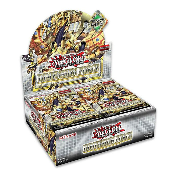 Yu-Gi-Oh! - Booster Box Case (12 Boxes) - Dimension Force (1st edition) (7491445620983)