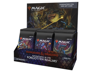 Magic The Gathering - Set Booster Box - Adventures In The Forgotten Realms (30 packs) (6858889167014)