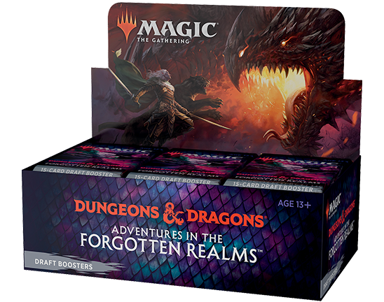 Magic The Gathering - Draft Booster Box - Adventures In The Forgotten Realms (36 packs) (6858881040550)