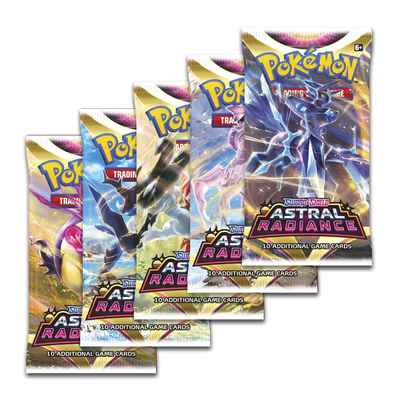 Pokemon - 4x Booster Pack (Art Set) - Sword and Shield Astral Radiance (7537583718647)