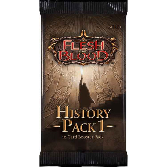 Flesh & Blood - Booster Pack - History Pack 1 (10 Cards) (7597384007927)