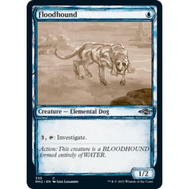 Modern Horizons 2 - 335 : Floodhound (Showcase Sketch Frame) (6860600934566)