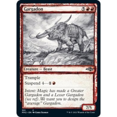 Modern Horizons 2 - 351 : Gargadon (Showcase Sketch Frame) (Foil) (6860603064486)