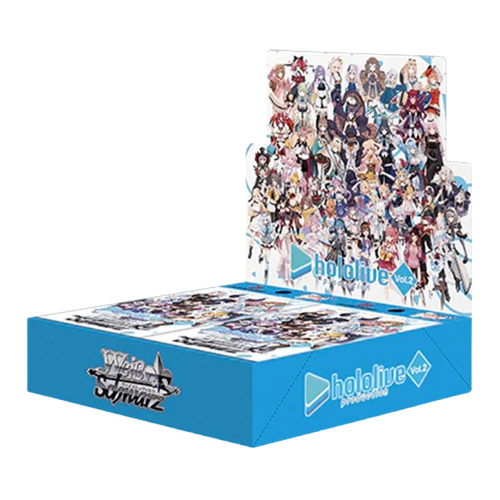 Weiss Schwarz Card Game - Hololive Production Vol.2 - Booster Box - (16 Packs) (7913192030455)