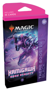 Magic The Gathering - Theme Booster - Kamigawa Neon Dynasty - Black (7486649532663)