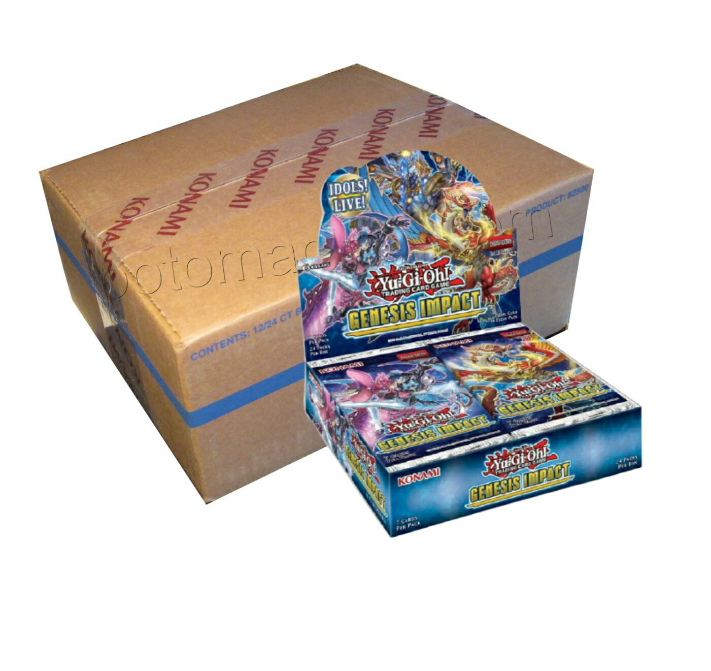 Yu-Gi-Oh! - Booster Box Case (12 Boxes) - Genesis Impact (1st edition) Cosmic Collectables UK Yu-Gi-Oh! - Booster Box Case (12 Boxes) - Genesis Impact (1st edition) Cosmic Collectables UK