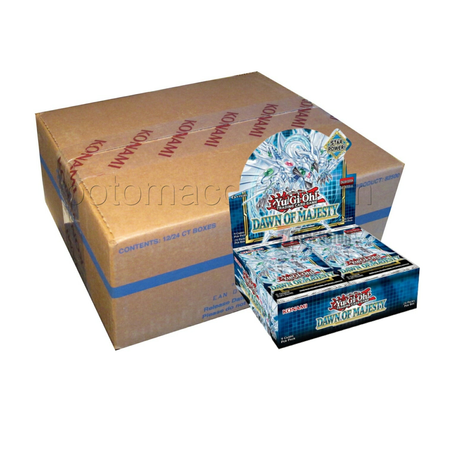 Yu-Gi-Oh! - Booster Box Case (12 Boxes) - Dawn Of Majesty (1st edition Cosmic Collectables UK Yu-Gi-Oh! - Booster Box Case (12 Boxes) - Dawn Of Majesty (1st edition Cosmic Collectables UK