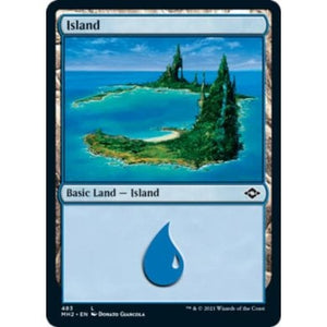 Modern Horizons 2 - 383 : Island (Etched Foil) (6860667617446)