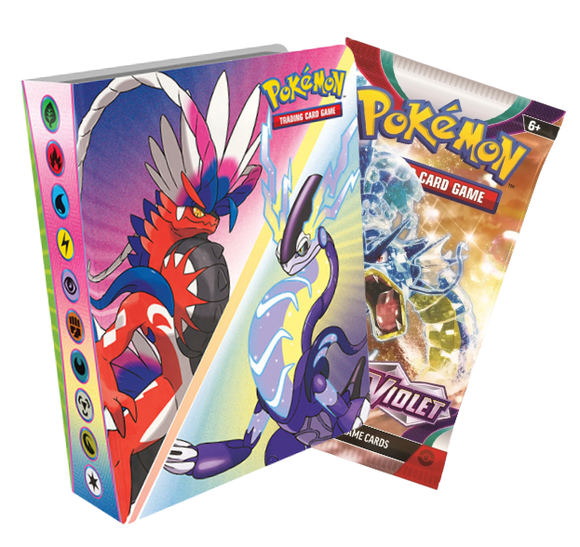 Pokemon - Collector's Album +1 Booster Pack - Scarlet & Violet (7894068986103)