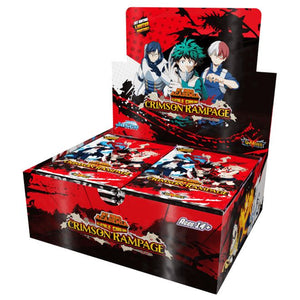 My Hero Academia - Booster Box - Crimson Rampage (24 Packs) (7446713368823)