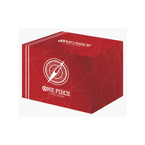 One Piece Card Game - Clear Card Case - Standard Red (7850827284727)