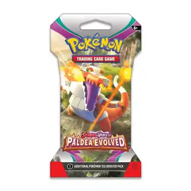 Pokemon - Sleeved Booster Pack: Skeledirge - Scarlet & Violet Paldea Evolved (7908555391223)