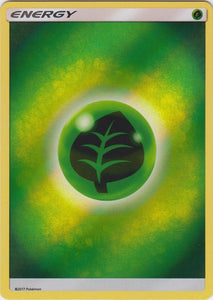 SUN AND MOON, Shining Legends - E1/E9 : Grass Energy (Reverse Holo) (7741838393591)