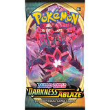 Pokemon - 4x Booster Packs (Artwork Set) - Sword and Shield Darkness Ablaze (5612685426854)