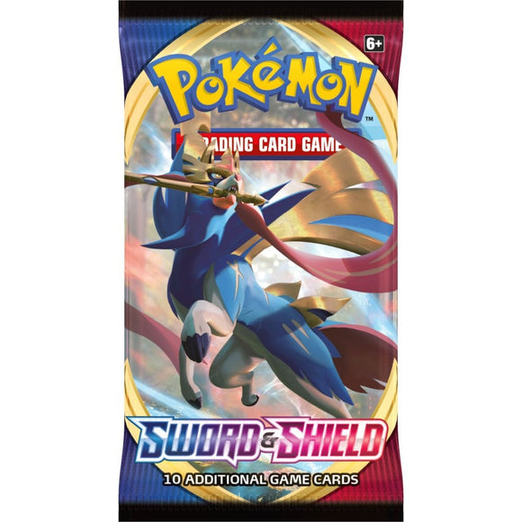 Pokemon - Single Booster Pack - Sword and Shield (5390236287142)