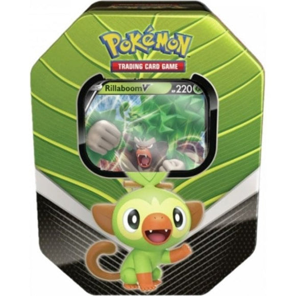 Pokemon - Galar Partners Rillaboom V Collectors Tin (5392952918182)