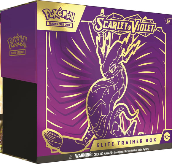 Pokemon - Elite Trainer Box - Scarlet & Violet Base (Miraidon) (7880645116151)