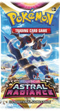 Pokemon - 4x Booster Pack (Art Set) - Sword and Shield Astral Radiance (7537583718647)