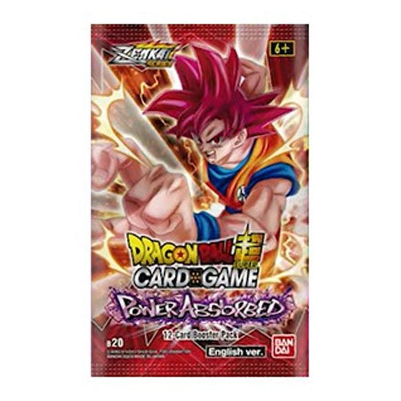 Dragon Ball Super Card Game - B20 ZENKAI Series Set 03 - Booster Pack - (12 Cards) (7781632311543)