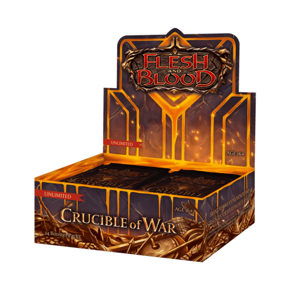 Flesh & Blood - Booster Box - Crucible Of War (Unlimited Edition) (6860306186406)