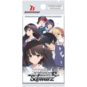 Weiss Schwarz Card Game - Saekano - How To Raise A Boring Girlfriend. Flat - Booster Pack - (9 Cards) (7913156575479)