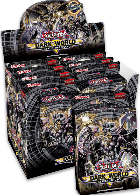 Yu-Gi-Oh! - Structure Deck - Dark World (1st Edition) x 8 (7739406778615)