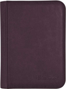 Ultra Pro - Suede Collection - 4 Pocket Pro Binder - Amethyst (6569048637606)