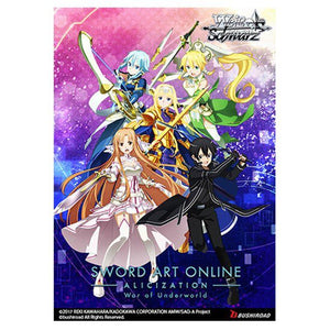 Weiss Schwarz Card Game - Sword Art Online: Alicization Vol.2 - Booster Box - (20 Packs) (7132790292646) (7132962750630)