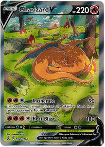 SWORD AND SHIELD, Black Star Promo - SWSH260 : Charizard V (Full Art) (7846553977079)