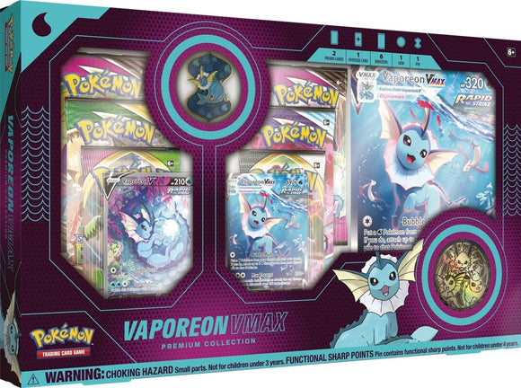 Pokemon - Collection Box - Vaporeon Vmax (7132759851174)