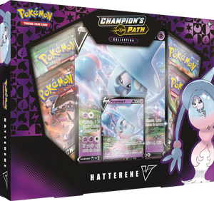 Pokemon - Collection Box Hatterene V - Sword and Shield Champion's Path (5524027080870)